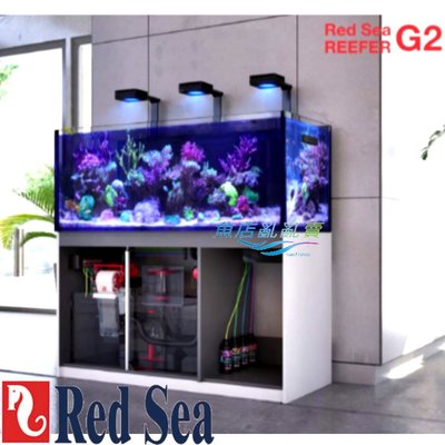 【魚店亂亂賣】Red Sea紅海REEFER G2 二代套缸組XL300套缸(白)90×57.5×55cm另售170