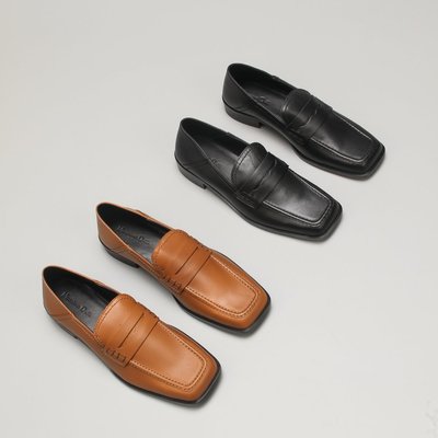 熱銷 Massinno Dutti2023韓版單鞋高跟鞋法式復古方頭小皮鞋英倫風春夏女鞋子可開發票