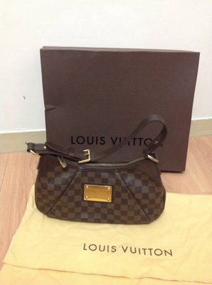 [七成新] Louis Vuitton路易威登 LV N48180 棋盤格肩包｜金牌包｜南瓜包(小)