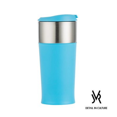 韓國JVR原裝MARTIN POP不鏽鋼馬丁翻蓋隨行杯350ml.攜帶輕巧掀蓋保溫耐冷熱不銹鋼環保沖泡茶隨身杯咖啡隨行杯