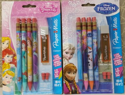 【出清】DISNEY 迪士尼公主  冰雪奇緣 自動鉛筆文具組