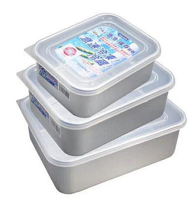 日本製 AKAO 急凍保鮮盒 深型 1.2/1.8/3.2L 食品收納盒 便當盒