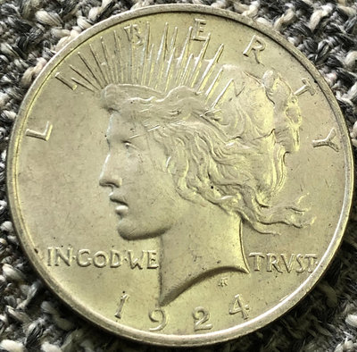 美國1924年1元大型銀幣