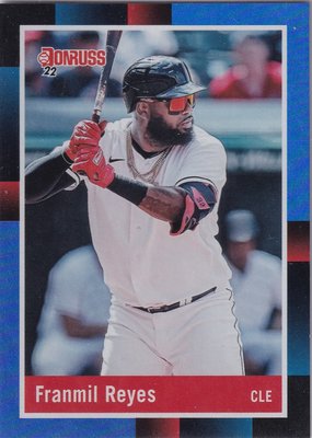 2021 Topps #341 Franmil Reyes Cleveland Indians Baseball Card