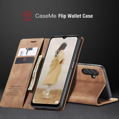 CaseMe 商務皮套 三星 Galaxy A14 A34 A54 5G 手機殼 掀蓋保護殼 錢包款 翻蓋皮套