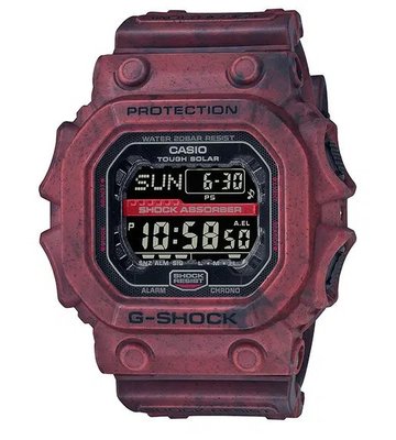【萬錶行】 CASIO G SHOCK 漫步沙漠防塵方形太陽能腕錶 GX-56SL-4