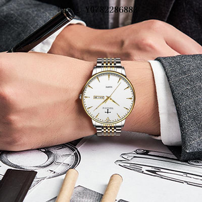 手錶正品瑞士名牌手表男士機械表男款全自動防水商務男表國產十大品牌機械手錶