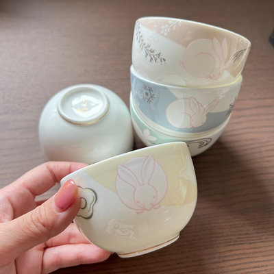 日本 · Narumi鳴海 兔子骨瓷湯吞杯