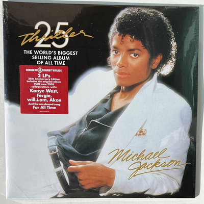 全新美版黑膠 -麥可傑克森 / 顫慄(25周年雙片裝紀念版)Michael Jackson / Thriller 25