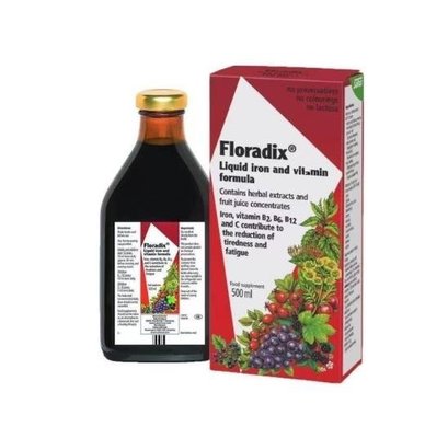 【值得小店】Salus 德國天然草本液 Floradix 鐵劑口服液 500ml/瓶 紅款 德國原裝 最新到貨-mm