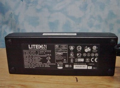 Y【小劉二手家電】LITEON  20V,6A變壓器,內徑2.5MM