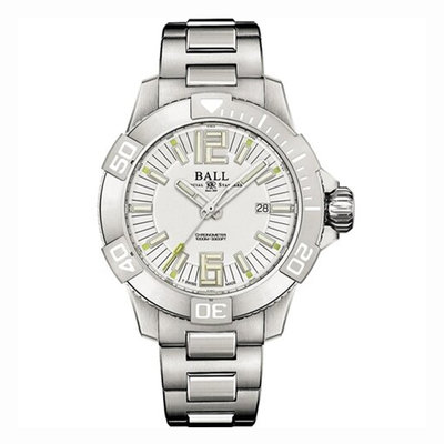 【時光鐘錶公司】BALL 瑞士 波爾錶 DM3002A-SC-WH 鈦金屬一體成型錶殼1000米潛水機械錶