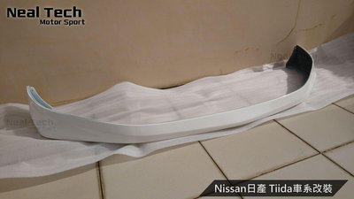 全新含烤漆 Nissan Tiida 第2代 前期專用 運動版 原廠型前下巴 改裝 空力套件 13 14 15 16年