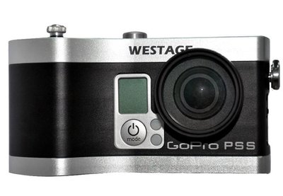 呈現攝影-WESTAGE GOPRO PSS多功能電池手把 GOPRO Hero3/3+專用 LP-E6 sj4000