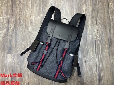 【Mark美鋪】GUCCI 495563 Soft GG Supreme backpack PVC 後背包