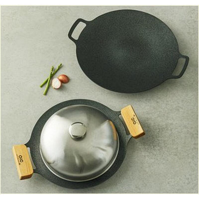 [韓國製造] OIC 野炊烤盤 煎烤盤 平煎盤 韓國 人氣 營烤盤 野炊用具 營用具