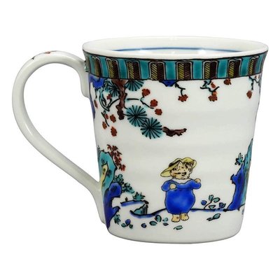 日本代購 山加商店 彼得兔九谷燒茶杯日式復古陶瓷馬克杯子250ml