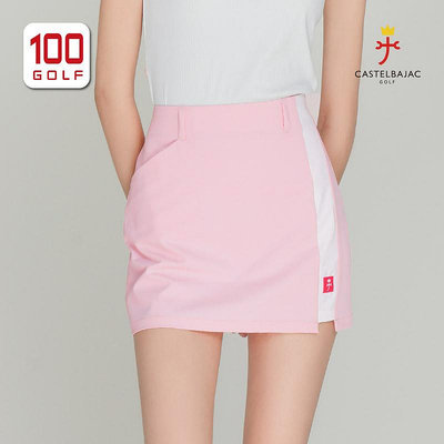 Castelbajac（C牌）高爾夫女裝短裙夏季彈力運動包臀裙時尚女裙