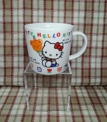 Hello Kitty 小熊氣球款 日本製陶瓷馬克杯