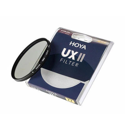 HOYA 43mm UX II Filter-CPL 環型偏光鏡片 UX 二代 CIR-PL 高透光抗反射 WR防水鍍膜 超薄框【公司貨】