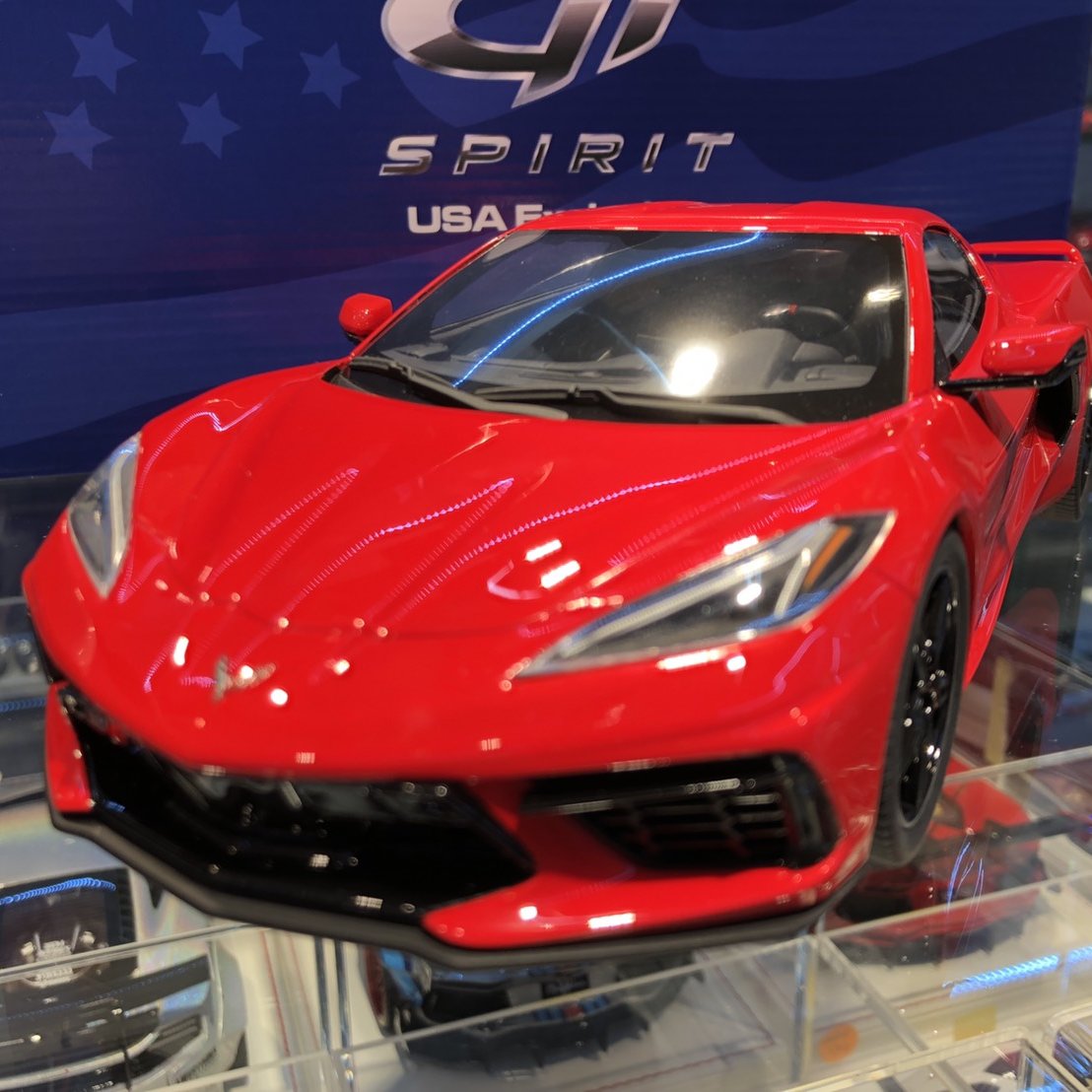 吉華科技@ 1/18 GT SPIRIT US028 Chevrolet Corvette C8 紅色| Yahoo