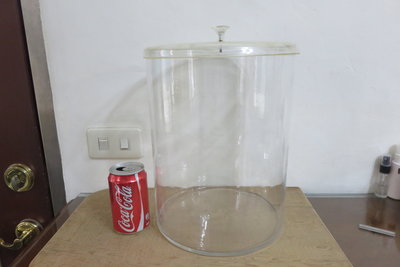 【讓藏】早期收藏老玻璃罐,有點氣泡玻璃罐,糖果罐,茶葉罐,普洱茶整片放進去,,廉讓,
