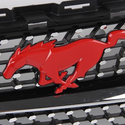 現貨熱銷-適用于福特野馬新蒙迪歐福克斯改裝中網車標3D立體標ABS車標爆款