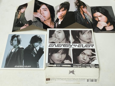 華語:ENERGY.4EVER新曲+精選.2004環球雙CD+VCD+側標+寫真歌詞
