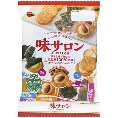 「日本進口」BOURBON北日本 三味米果(味沙龍米果)63.2g 日本零食 熱銷 推薦
