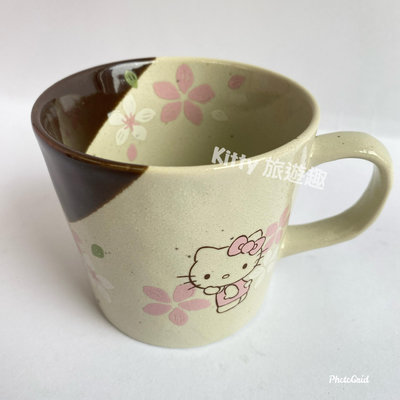 [Kitty 旅遊趣] Hello Kitty 美濃燒馬克杯 凱蒂貓 櫻花 日本製 收藏