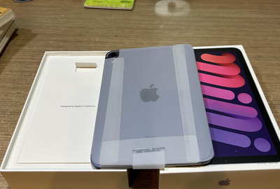 iPad mini 6 紫色 64G LTE/5G 行動網路版本 可插卡 原廠盒裝 - 出清