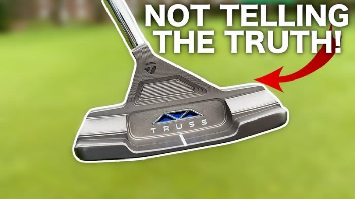 【飛揚高爾夫】TaylorMade TRUSS 推桿-TB2