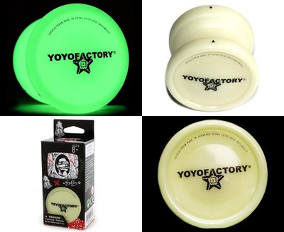 奇妙的溜溜球世界 美國 YoYoFactrory YYF Die Nasty Glow 夜光 發光球 發亮 專業 技術球