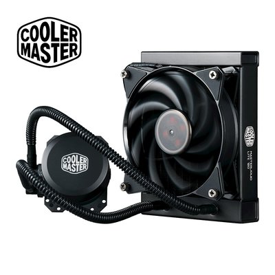 【宅天下】CoolerMaster MasterLiquid LITE 120水冷散熱器 AM4支援