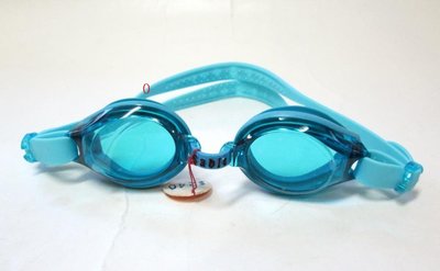 現貨SB-606/C3藍色【黑貂泳鏡 SABLE/5Y以下兒童泳鏡】 小黑貂游泳眼鏡(標準平光鏡片) 台灣製造