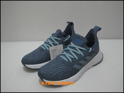 【喬治城】ADIDAS  ASWEEGO  女款 休閒運動 慢跑鞋 灰藍 正品公司貨 F36320
