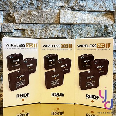 【現貨免預購!】公司貨 Rode Wireless GO II 2 第二代 無線 微型 麥克風 攝影 錄音 拍攝 採訪