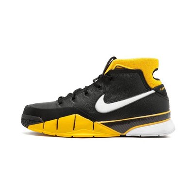 NIKE Kobe 1 Protro ZK1 科比一代黑黄篮球鞋AQ2728-003