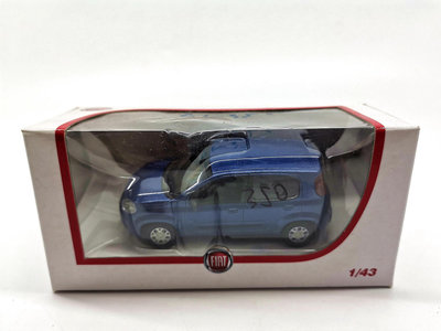 【熱賣精選】汽車模型 車模 收藏模型1/43 菲亞特 FIAT UNO 經典小汽車合金車模型