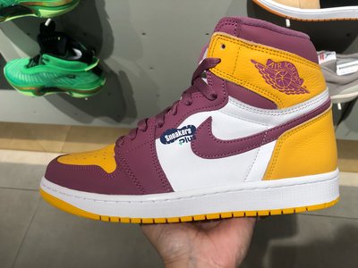 ➕鞋家➕NIKE AIR JORDAN 1 RETRO HIGH OG 紫黃 AJ1 男鞋 555088-706