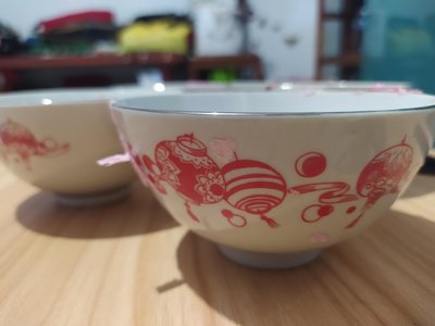 全新 早期瓷碗（味王）/4個合售
