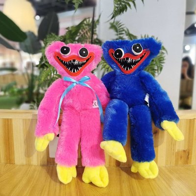 促銷 臺灣波比的游戲時間周邊公仔poppy playtime毛絨玩具大藍貓抓機玩偶 可開發票