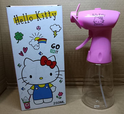 2小時快速出貨 三麗鷗 hello kitty 手持噴水風扇 KT 手持風扇 加濕風扇 消暑 夏日必備 急速降溫