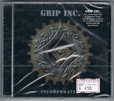 [鑫隆音樂]西洋CD-GRIP INC.-INCORPORATED (全新)免競標