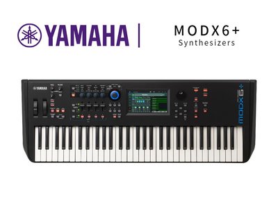 ♪♪學友樂器音響♪♪ YAMAHA MODX6+ 合成器 舞台鍵盤 61鍵 半重琴鍵