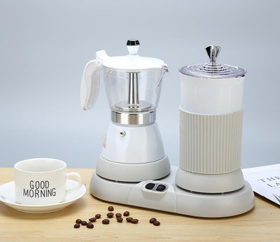 精品膠囊咖啡機 美式咖啡機意式電動咖啡機家用迷你全自動打奶泡一體機慢萃意式摩卡壺伴手禮