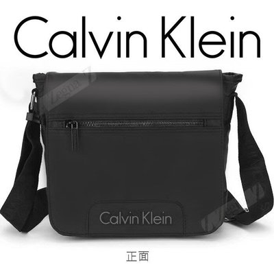 ㊣ 翻蓋背包 Calvin Klein 側背包 男包 可加購CK專櫃提帶
