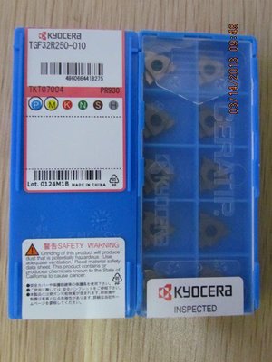 京瓷Kyocera刀片 TGF32R250-010 PR930