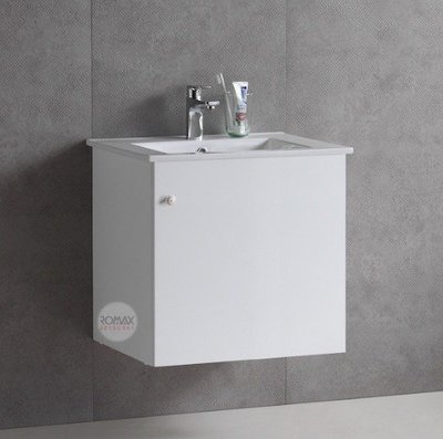 《振勝網》ROMAX 羅曼史 衛浴 TW69 / RD50E 50cm 防水發泡板 浴櫃+臉盆 臉盆鋼烤浴櫃組