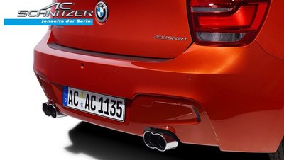 【樂駒】AC Schnitzer BMW 1er F20 F21 四出 尾飾管 鍍鉻 排氣 系統 改裝 套件
